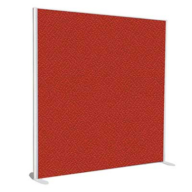 Sprint Freestanding Rectangular Office Screen 1200mm High in Calypso fabric