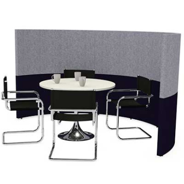 Semi Circular Office Meeting Pod ME13