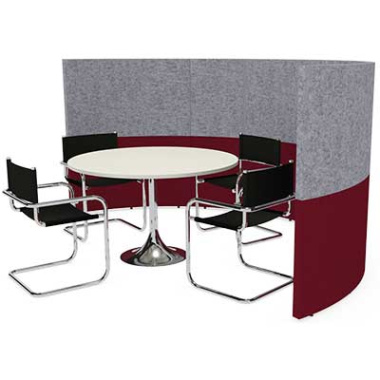 Semi Circular Large Office Meeting Pod Wall ME21