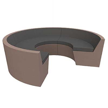 Stella Low Round Seating Pod - STEL-20LR