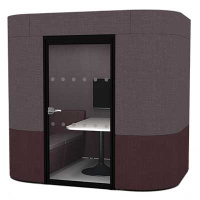 Aura 6 Person Curved Meeting Pod AURA-6PC