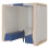 Meeting Box Part Enclosed Office Pod in Navy Blue