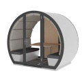 Fully Enclosed Outdoor Meeting Pod