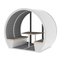 Part Enclosed Outdoor Meeting Pod