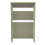 Cove Poseur Height Alcove Fixed Top Office Booth - CVP2- front view