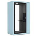 Milli Sitting Office Booth in Light Blue